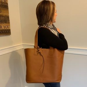 large Frye tote bag NWT!